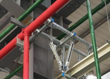 安吉该抗震支架的整体式支吊架结构协调性好